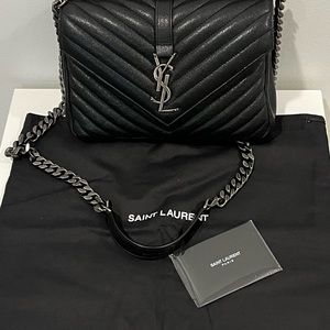 YSL Medium College Bag